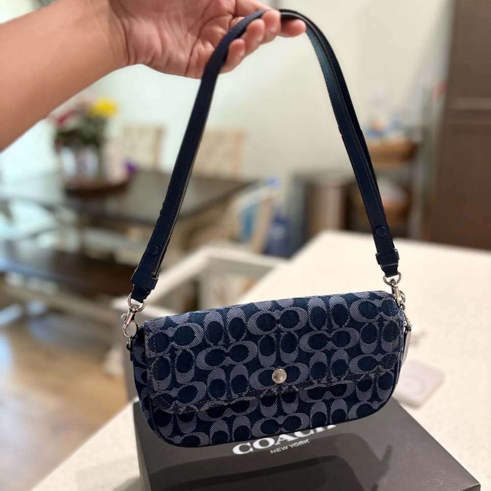 Coach Brook Flap Chain Bag